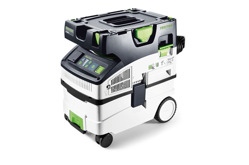 Compact HEPA-certified Festool dust extractor