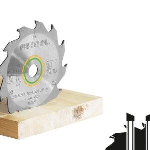 Festool Saw Blade WOOD STANDARD HW 160x1 8x20 W18