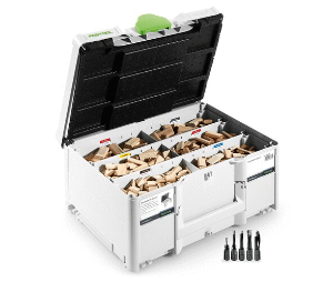 Festool Beech DOMINO Tenons Assortment DS 4/5/6/8/10 1060 BU