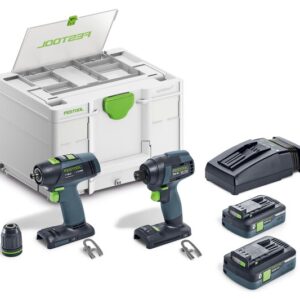 Festool Impact Driver and Drill set TID18 HPC 4,0I-Set T18