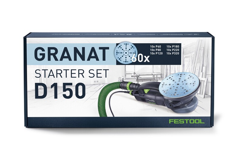 Festool Grit Abrasives Granat D150 GR-Set