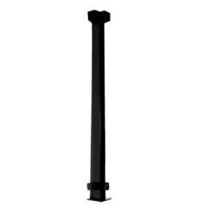 90 Degree Corner Post Textured Black