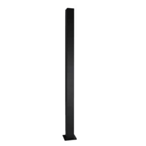 Blank Post 2-1/2″ x 5′ Textured Black
