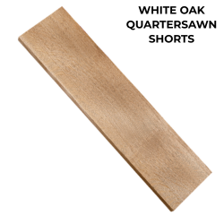 WHITE OAK QUARTERSAWN SHORTS 4/4