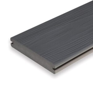 16' Infinity Grooved Deck Board Concrete Grey