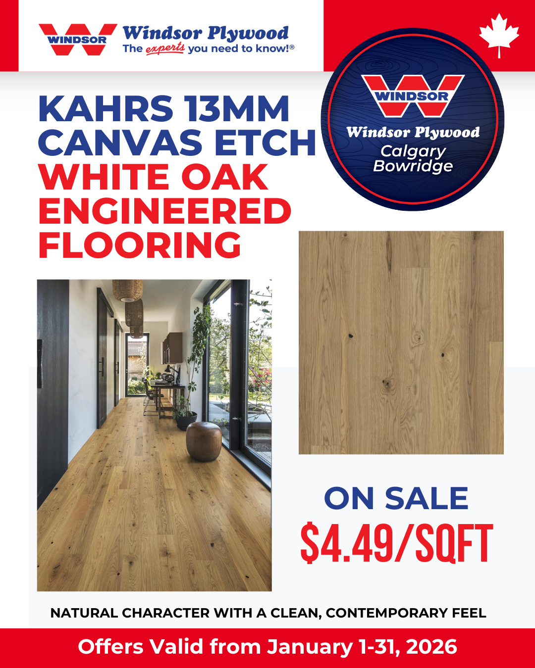 Windsor Plywood Calgary Bowridge Sale