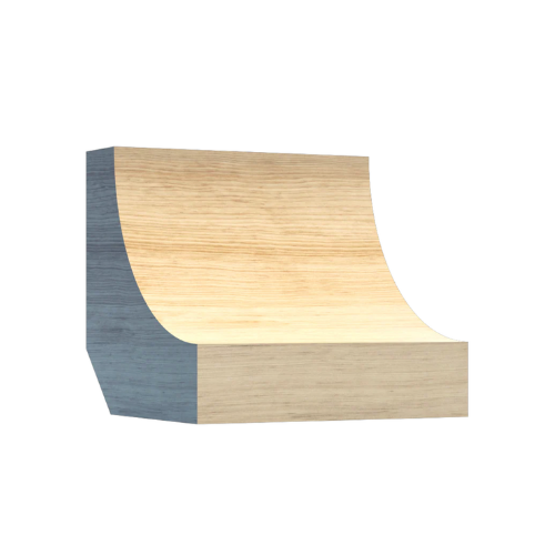 1/2" x 1/2" Hemlock Cove Moulding