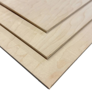 Maple Plywood Good One Side 1/4" 4'x8'