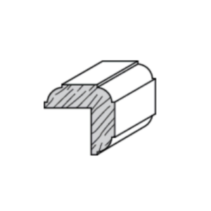 3/4" Maple Colonial Outside Corner