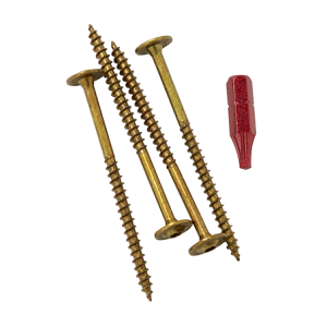 GRK Cabinet Screws - #8 x 2-1/2", 100 Pack